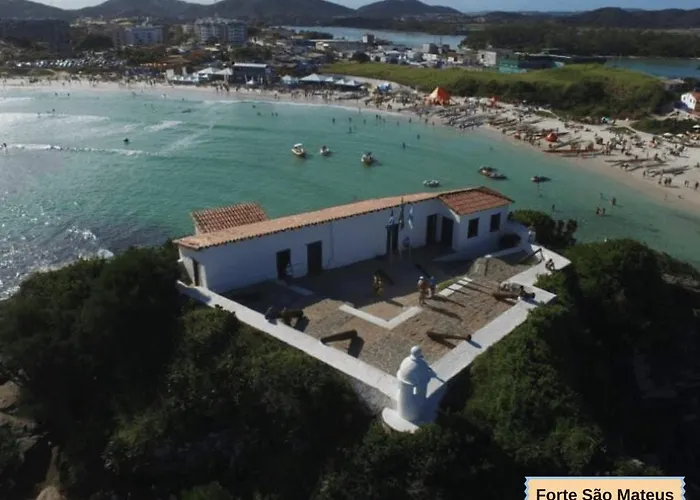 Flat 223 - Moderno E Privilegiado A 700M Da Praia Cabo Frio, Brasil